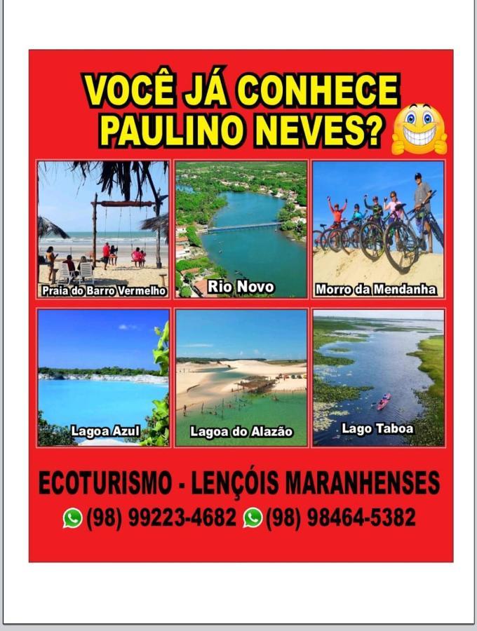 Pousada Lagoa Do Barreiro Azul Paulino Neves Екстериор снимка